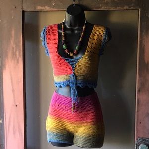 Crochet 2piece set